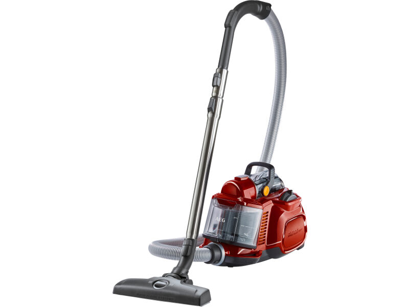 На картинке можно увидеть классический пылесос.